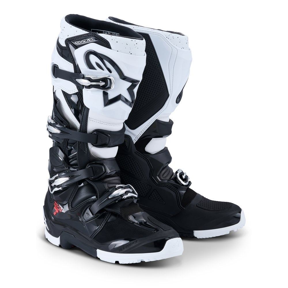 Alpinestars 2026 Tech 7 Enduro Boots Black White